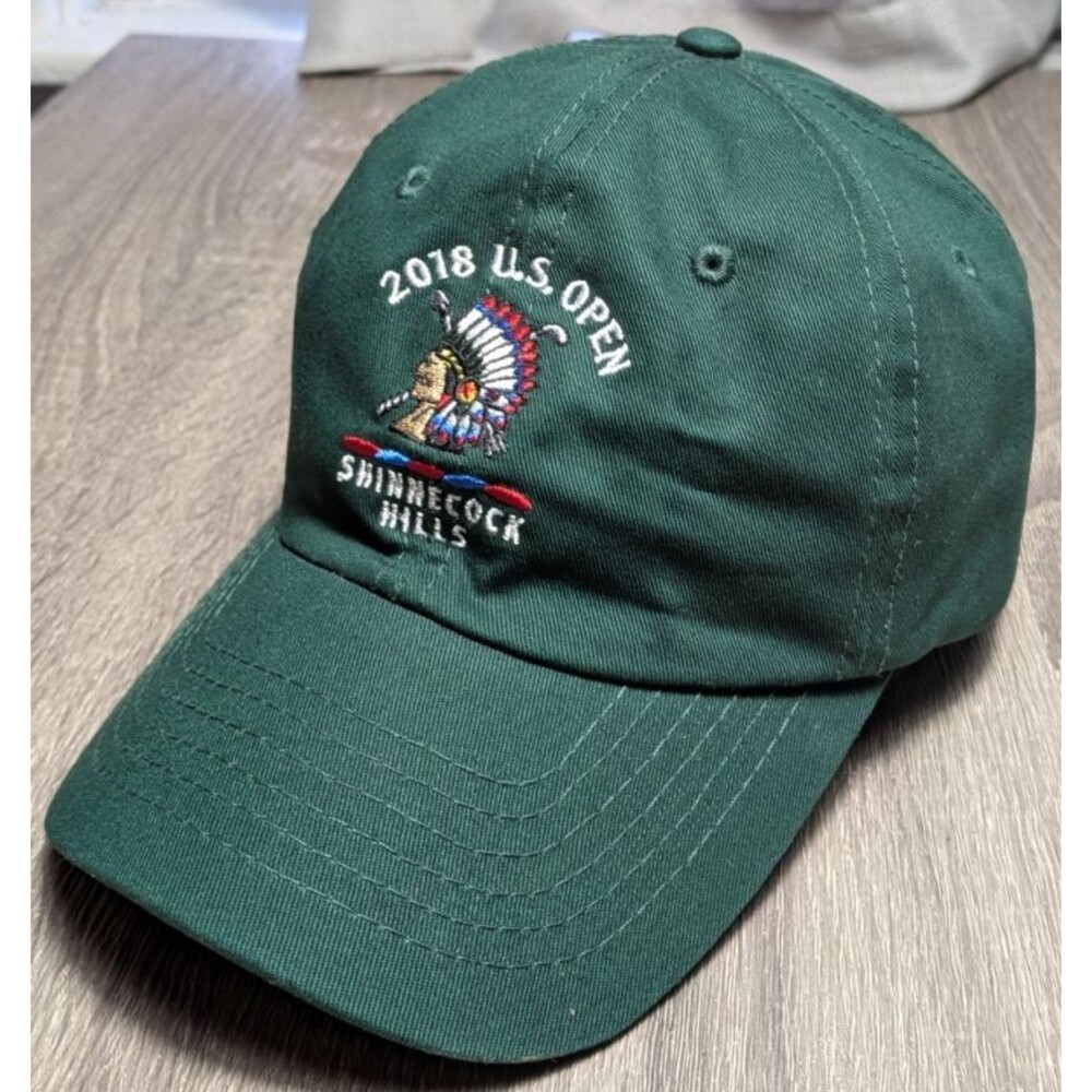 2018 U.S. Open Shinnecock Hills Golf Hat Green Adjustable USGA Member Cap Koepka